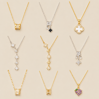 Colliers et chaînes de mode raffinés plaqués or 18 carats, anti-ternissement, anti-allergiques et inaltérables