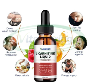 Vitaspring OEM chất lỏng L-Carnitine năng lượng bổ sung sản phẩm giảm béo chất béo Burner chế độ ăn uống giọt L Carnitine chất lỏng - Product Image 3