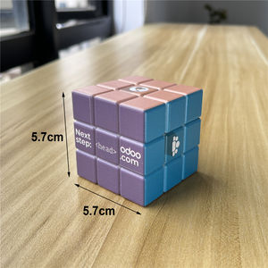 Diseño personalizado UV impreso promocional niños novedad juguete educativo 3x3x3 <span class=keywords><strong>cubo</strong></span> <span class=keywords><strong>de</strong></span> plástico mágico rompecabezas - Product Image 5