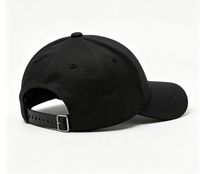 Casquette de baseball sportive de luxe personnalisée à 6 panneaux, logo brodé en 3D doré, sergé respirant, imperméable, réglable, unisexe