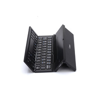 Teclado Inalámbrico Plegable de Aleación de Aluminio, Modelo Utilitario para Órgano Electrónico, Mini Portátil Universal para Teléfono Móvil