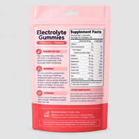 Gummies électrolytiques OEM avec baies d'églantier et vitamines pour soutenir l'hydratation, la réapprovisionnement en électrolytes et le bien-être immunitaire