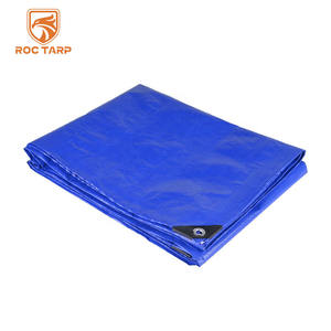 Bâche multifonctionnelle en plastique, <span class=keywords><strong>toile</strong></span> résistante et imperméable pour l'extérieur, bâche en PE revêtue de HDPE - Product Image 6