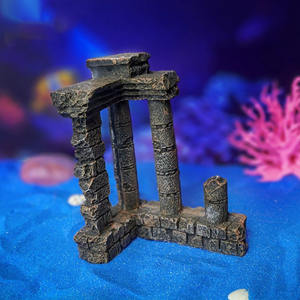 Gran oferta, simulación transfronteriza creativa, columna romana residual rota, juego de pecera para sala de estar, cocina, paisajismo, <span class=keywords><strong>acuario</strong></span> - Product Image 1