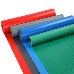 Rollo de <span class=keywords><strong>Suelo</strong></span> de PVC con Diseño de Monedas, Vinilo de Goma Antideslizante con Púas Redondas, Duradero y Resistente para Talleres y Garajes - Product Image 6