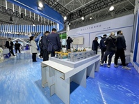 Stand d'exposition modulaire personnalisé en carton ondulé avec éclairage LED, nouveau design, portable, pour salon professionnel, exposition moderne en intérieur