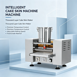 Macchina per Crepe Stratificate in Acciaio Inox, 100-300 Pezzi/<span class=keywords><strong>Ora</strong></span>, Alta Capacità Produttiva, Facile Utilizzo, Nuova 110V/220V - Product Image 1