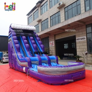 Toboggan aquatique gonflable de taille adulte énorme d'arrière-cour avec piscine pour jeu d'été en <span class=keywords><strong>plein</strong></span> <span class=keywords><strong>air</strong></span> pour adultes - Product Image 5