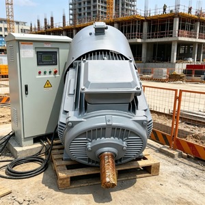Alternateur éolien <span class=keywords><strong>à</strong></span> aimants permanents <span class=keywords><strong>à</strong></span> faible régime infini 10kW 50kW 380V pour énergie renouvelable, protection IP54 - Product Image 1