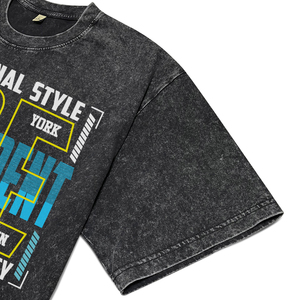 T-shirts personnalisés à manches courtes pour hommes, respirants, en coton de qualité supérieure, style original imprimé, col rond, décontractés, coupe oversize - Product Image 5