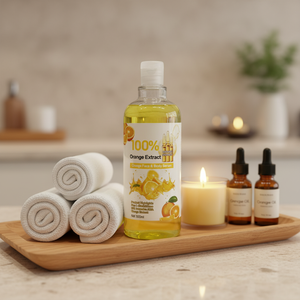 Suero Facial y Corporal con Vitamina C Natural OEM, Niacinamida y Extracto de Naranja 100%, 98% AHA Intensivo para Reducir Poros, Blanquear y Aclarar - Product Image 5