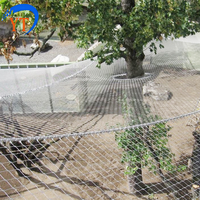 Filet en acier inoxydable - Filet de protection flexible pour clôtures d'animaux de grande taille et zones de habitat pour oiseaux