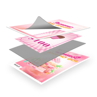 Conception rapide livraison impression personnalisée thème couleur papier matériel 1 fenêtre gagner pause ouvrir tirette jeu billet