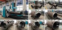 Sistema de Corte de Tuberías CNC de Gran Diámetro y Alta Productividad para la Fabricación de Estructuras de Acero para Torres Eólicas Offshore, Aluminio y PVC