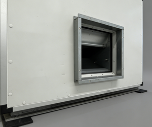 เครื่องปรับอากาศแบบปรับปริมาณลมได้ 4 แถว 5 แรงม้า แบบตั้งพื้น ใช้น้ำหล่อเย็น ความเร็วลมสูง - Product Image 2