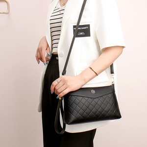 Women Branded Trend Hand Bag Female Causal Shoulder Handbags Embroidery Thread <b>Small</b> PU Leather Crossbody Bags - Product Image 5