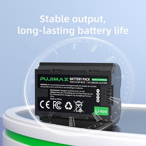 PUJIMAX 2280mAh NP-W235 แบตเตอรี่กล้องแบบชาร์จไฟได้สำหรับ Fujifilm GFX100R GFX100S II <span class=keywords><strong>GFX100</strong></span> II GFX100S GFX50S II GFX ETERNA 55S - Product Image 4