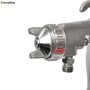 Pistolet de pulvérisation de peinture en alliage d'aluminium haute pression et haute viscosité, pour une atomisation précise et un peinture méticuleuse - Product Image 5