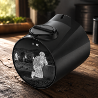 Prix négociable direct usine : Mini caméra thermique ronde 256x192 avec écran tactile, batterie rechargeable, OEM, ODM, logo personnalisé, vente en gros
