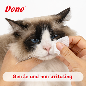 Lingettes lavables réutilisables pour animaux de compagnie, pour nettoyer les pattes, les yeux, les oreilles et l'hygiène buccale des chiens et des chats, non tissées - Product Image 2