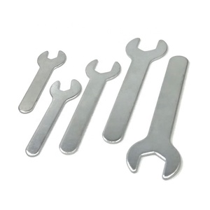 Herramientas de mango de llave inglesa Simple de cabeza hexagonal abierta chapada en zinc de acero de 7-27mm para muebles - Product Image 1