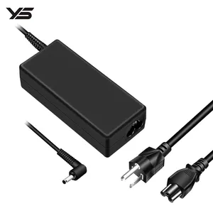 Adequado para laptop Asus 65W 19V-3.42A adaptador de energia 4.0*1.35mm carregador com cabo de energia.