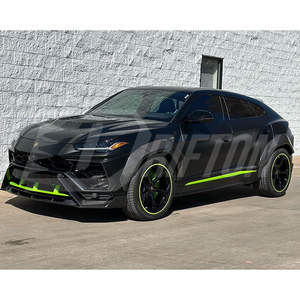 Divisor de parachoques delantero de fibra de carbono seco para Lamborghini URUS 2018-2022 - Product Image 4