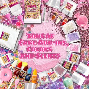 Incredibile Kit di melma per gelato artigianale 12 colori per idee regalo di compleanno per ragazze di 8-13 anni - Product Image 2