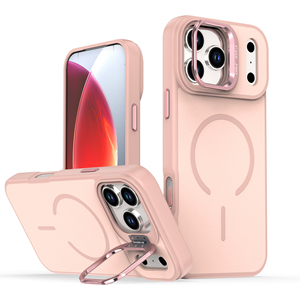 <span class=keywords><strong>2025</strong></span> xu hướng trường hợp Matte chống sốc trường hợp máy ảnh khung đứng trường hợp điện thoại với Magnetic Đối với iPhone 17 Pro Max - Product Image 3