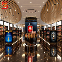 Vitrine de présentation commerciale pour cigarettes et alcool, avec éclairage LED, service personnalisé