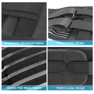 Sécurité de travail respirant taille soutien orthèse coussin <span class=keywords><strong>lombaire</strong></span> <span class=keywords><strong>ceinture</strong></span> <span class=keywords><strong>lombaire</strong></span> <span class=keywords><strong>ceinture</strong></span> <span class=keywords><strong>lombaire</strong></span> pour maux de dos <span class=keywords><strong>ceinture</strong></span> de soutien du dos pour hommes femmes - Product Image 4