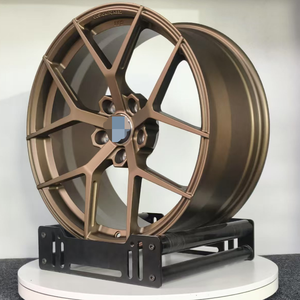Nouvelle jante en aluminium forgé sur mesure 19*8.5 19*9.5, directement de l'usine, PCD 5x120, CB 72.6, design concave de <span class=keywords><strong>course</strong></span>, certifiée ISO9001, finition brillante - Product Image 3