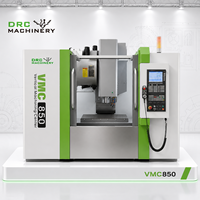 Centre d'usinage vertical CNC 3 axes haute précision VMC850, commande GSK, type de bras ATC BT40 24 outils pour pièces automobiles et moules