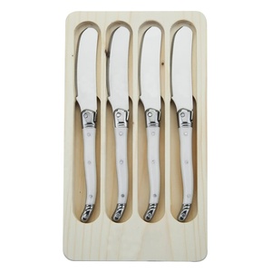 Bộ Dao Cắt Bơ Laguiole 4 Món Phô Mai Bằng Thép Không Gỉ Nhiều Màu - Product Image 6