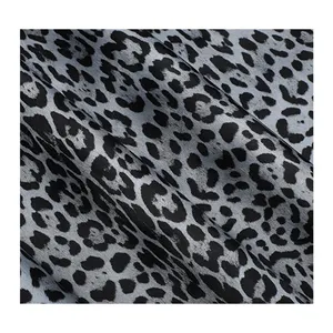 Factory direct sales of 1.0mm animal leopard print embossed PVC synthetic leather fabric, sofas, furniture, clothing, leather