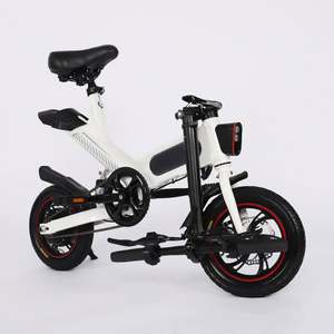 Para GYROOR, nuevo estilo, 36V, 350W, bicicleta eléctrica plegable, marco de aleación de aluminio barato, fuente de alimentación de batería de litio, Motor de cubo trasero - Product Image 5