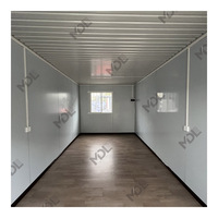 2 Story – maison de vacances modulaire d'urgence, maison de ville, Casa, conteneur Van, toilettes de 20 pieds avec boîtier de personnel de douche