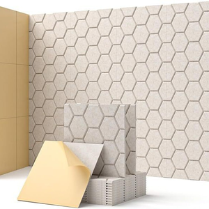 Pannello Acustico in Fibra di Poliestere, Pannello Fonoassorbente Ignifugo Eco PET, Dimensioni Personalizzabili per Ufficio, <span class=keywords><strong>Studio</strong></span>, KTV, Decorazione <span class=keywords><strong>Casa</strong></span> - Product Image 5
