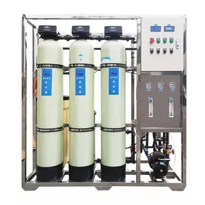 500lph Uf Traitement Minéral Potable Osmose Inverse Ro Système Usine De Purification De L'eau