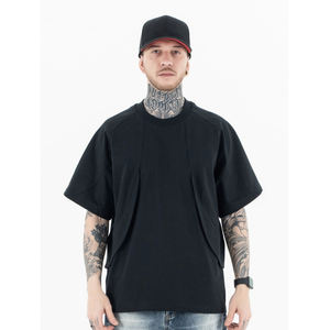 <span class=keywords><strong>T</strong></span>-<span class=keywords><strong>shirt</strong></span> pour homme en coton 100% <span class=keywords><strong>de</strong></span> haute qualité OEM, impression numérique personnalisée du logo, 270 g/m², col rond uni, <span class=keywords><strong>t</strong></span>-<span class=keywords><strong>shirt</strong></span> personnalisé - Product Image 1