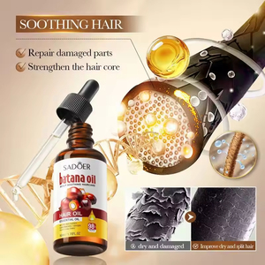 Champú y Acondicionador de Aceite de Batana Orgánico de Marca Privada, Hidratante, Anticaspa, Ingredientes Naturales <span class=keywords><strong>para</strong></span> el Crecimiento del Cabello Dañado - Product Image 2
