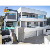 Vente en gros à bas prix d'un cadre en acier léger bien conçu villa aux normes australiennes maison préfabriquée villa modulaire de luxe à vendre