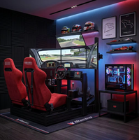 JBR1012F Cockpit de Simulateur de Course Langue Anglaise Article en Stock PlayStation pour Jeu Vidéo