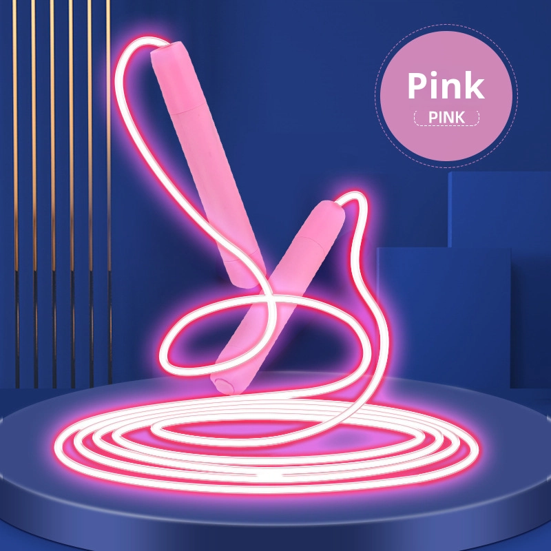 TikTok, лидер продаж, светодиодная умная Скакалка для фитнеса, универсальная Регулируемая Веревка для учащихся начальной/средней школы, ночное свечение для взрослых
