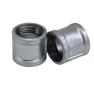 Gi Malleable Iron Galvanized Pipe Fittings Galvanized Malleable Iron Pipe Fittings Plumbing Couplings Cast Iron Pipe Connector