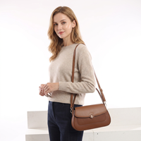 QAZA Sacs à Main Femme 2026 Nouvelle Collection Chic et Sophistiquée en Cuir PU Lisse – Ensemble de Sacs à Main Premium 2-en-1 Très Apprécié