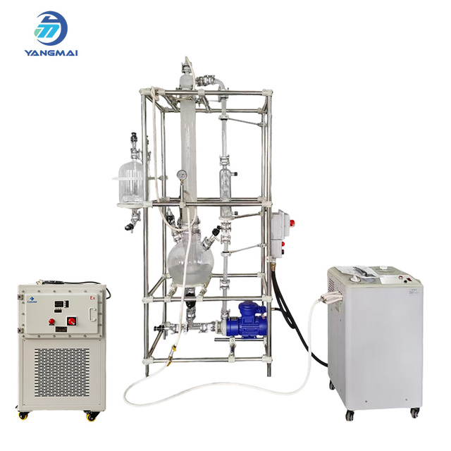 Borosilicate Glass NOx SO2 HCl Absorption Column Glass Scrubber Industrial Laboratory Equipment