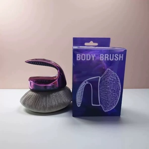 Best-seller Pinceau pour timbre à poudre libre à tête de champignon végétalien pour visage et corps Pinceau multifonctionnel pour poudre de cou - Product Image 1