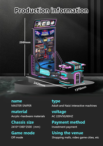 Offre Spéciale Master <span class=keywords><strong>Sniper</strong></span> Machine de <span class=keywords><strong>jeu</strong></span> d'arcade de tir à pièces Amusement intérieur pour enfants et adultes Garantie 1 an - Product Image 6