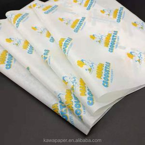 Papier d'emballage alimentaire imprimé sur mesure, résistant à la graisse, pour sandwichs, hamburgers, emballages pour restaurants de restauration rapide, fournitures à emporter - Product Image 5